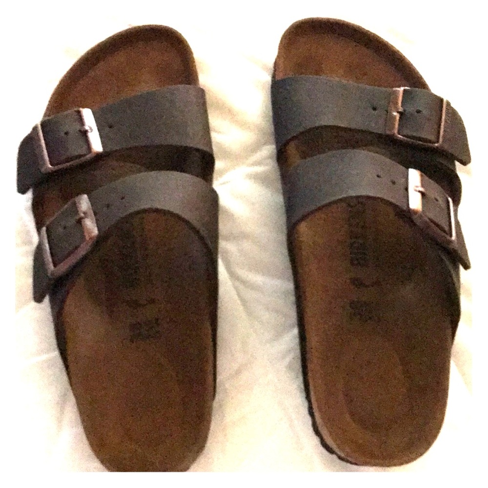 Dark Brown Birkenstocks
